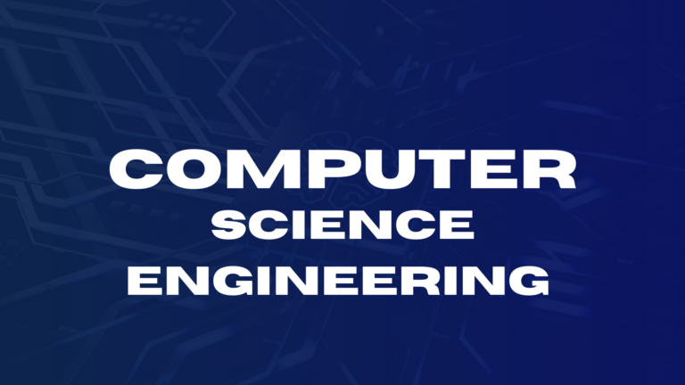 COMPUTER SCIENCE ENGINEERING